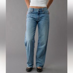 AE Strigid Low-Rise Baggy Straight “Ex-Boyfriend” Jean